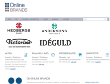 Tablet Screenshot of onlinebrands.se